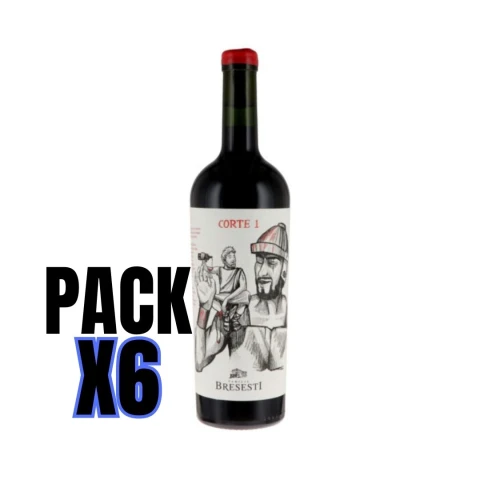 Pack vinos blend Bresesti corte 1 x 6 Botellas 750cc Pack vinos blend Bresesti corte 1 x 6 Botellas 750cc