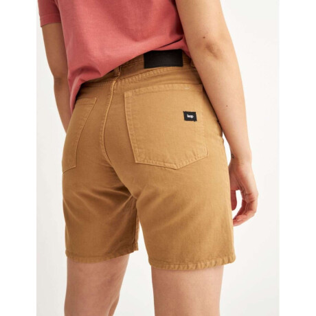 Short jean Piper Color Camel