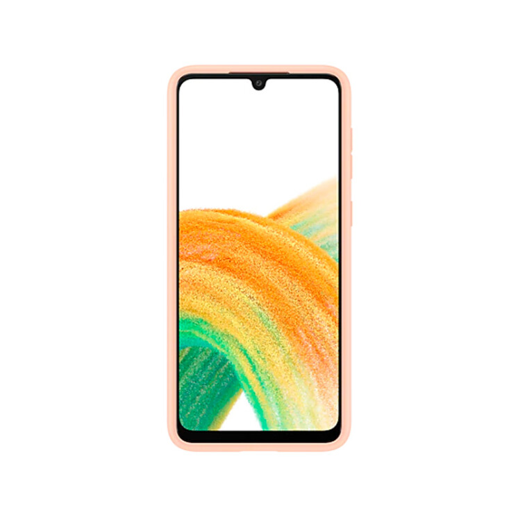 Silicone Cover Galaxy A33 Peach