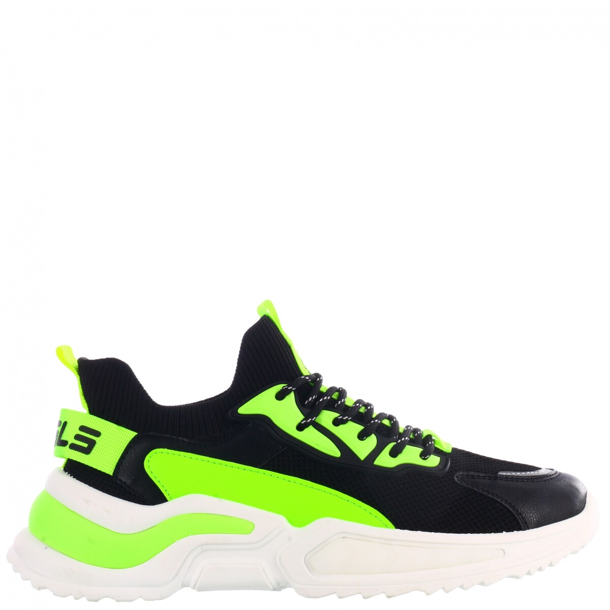 Championes de Hombre N+ EZE acordonado con detalle atrás N+ - Negro 