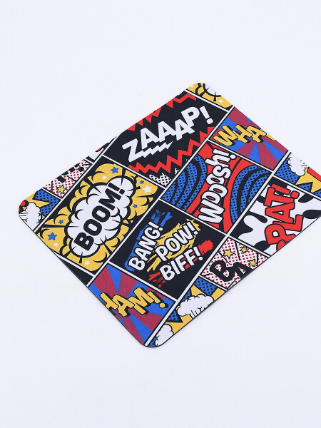 MOUSE PAD COMIC ROJO