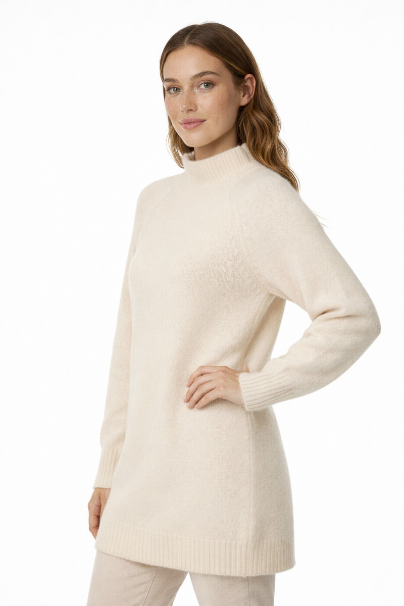 Vestido Bauuel - Crudo / Natural 