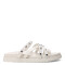 Sandalia de Mujer Miss Carol CREET con tachas Blanco Hueso