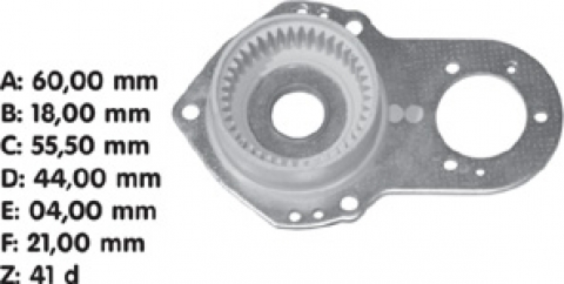 CORONA REDUCTORA CITROEN - PEUGEOT PEUG.405 VALEO 41D LC 