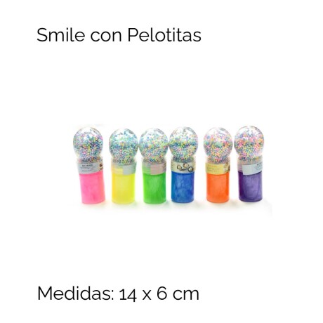 Slime Con Pelotitas 14x6cm Slime Con Pelotitas 14x6cm