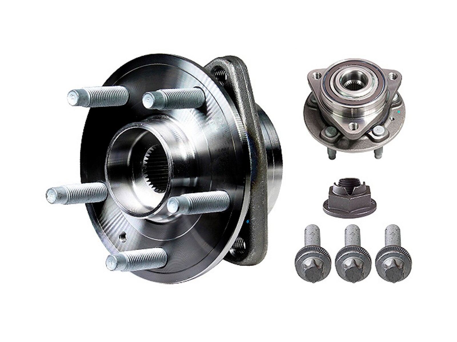 Rueda Delantera Maza Chev Cruze Ii Ltz 17-23 Ext Ø136 x Int Ø27.5 