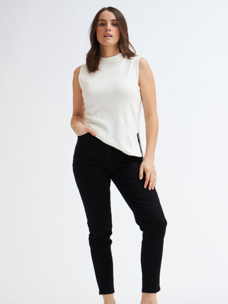 Pantalón de jean skinny Negro