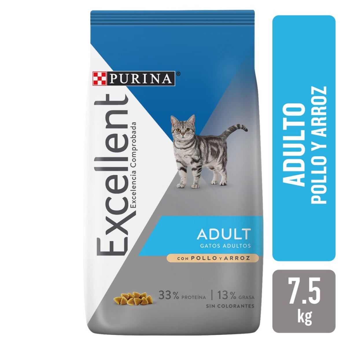 ALIMENTO EXCELLENT ADULT CAT SMART 7,5KG 