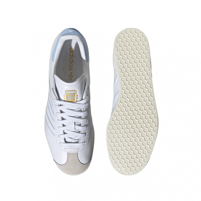 adidas GAZELLE ARGENTINA Cloud White / Glow Blue / Off White