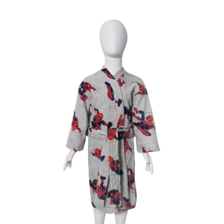 Bata de Cama Infantil Microfibra Talle P al G Spiderman
