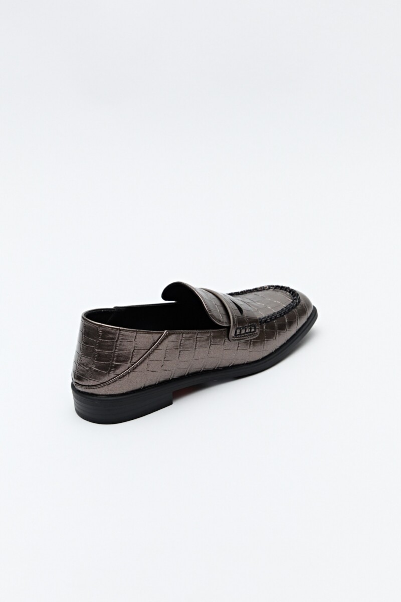 MOCASIN FAZERA Plateado