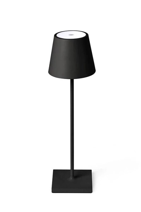Lámpara De Mesa Recargable Dimerizable Bares/oficinas/ Hogar Negra