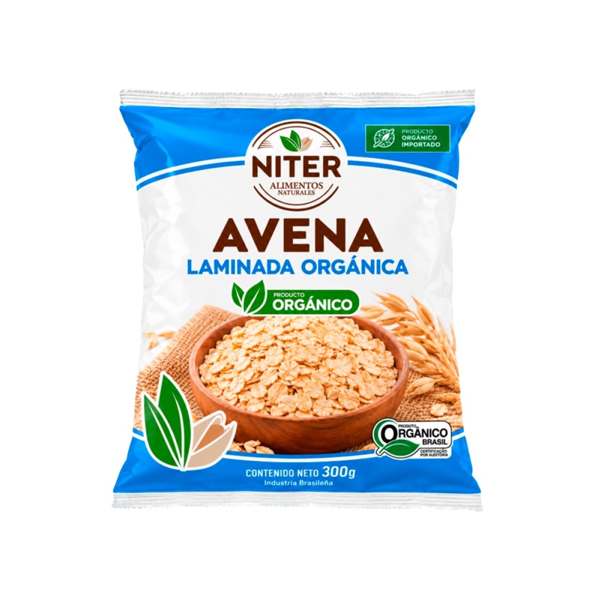 Avena Laminada Orgánica 300g Niter 
