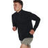 UA LAUNCH PRO 1/4 ZIP-BLK BLK-001