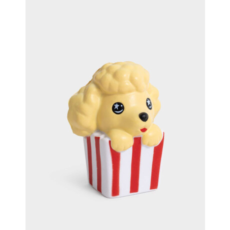 Squishy Apretable De Perrito Pochoclo Combinacion Multicolor