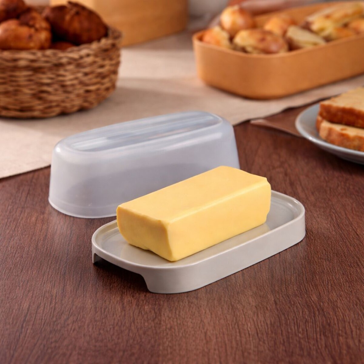 MANTEQUERA CON TAPA TRAMONTINA 550ML 