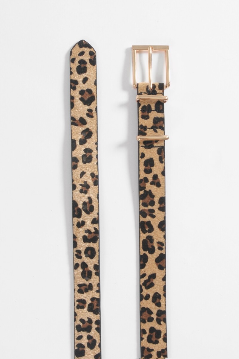 Cinturón animal print animal print