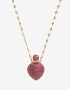 Collares Largos Piedra Collar Largo Perfumero Piedra - Dorado Oro Amarillo