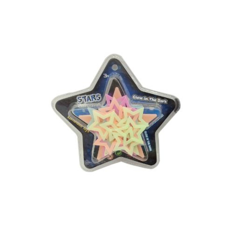 Figuras Adhesivas Estrellas Brillan en la Oscuridad Figuras Adhesivas Estrellas Brillan En La Oscuridad