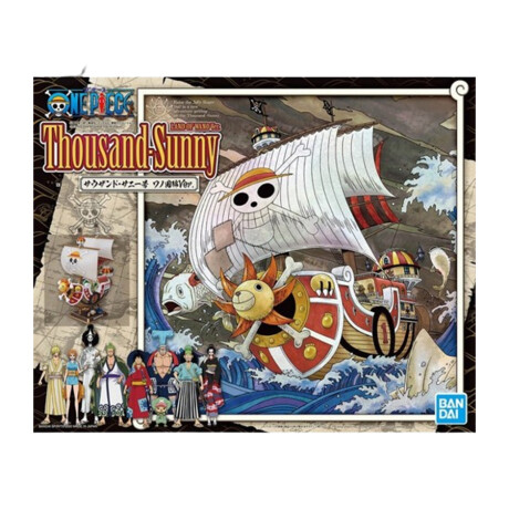 Thousand Sunny Land Of Wano Ver. One Piece, Bandai Hobby Sailing Ship Collection (Requiere Armado) Thousand Sunny Land Of Wano Ver. One Piece, Bandai Hobby Sailing Ship Collection (Requiere Armado)