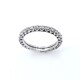Anillo en oro 18k blanco y brillantes Anillo en oro 18k blanco y brillantes