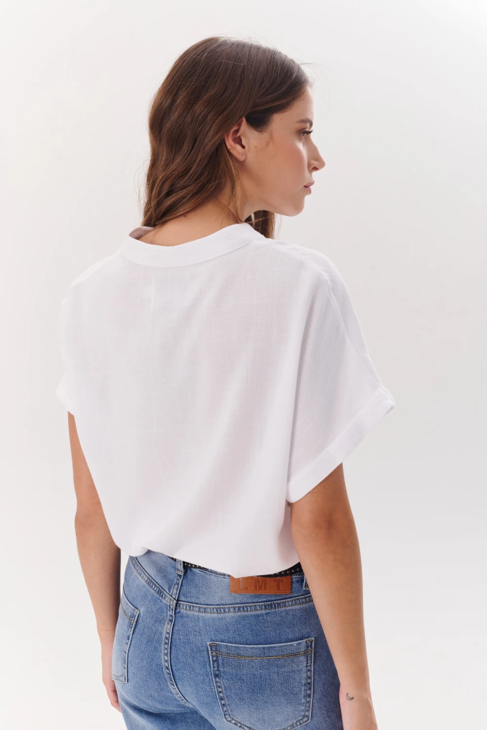 BLUSA LINO RIBBON blanco 1