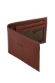Billetera Clásica grande 100% Cuero Marrón