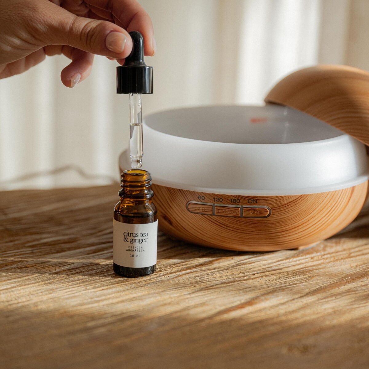 Aceite para hornitos Citrus Tea & Ginger