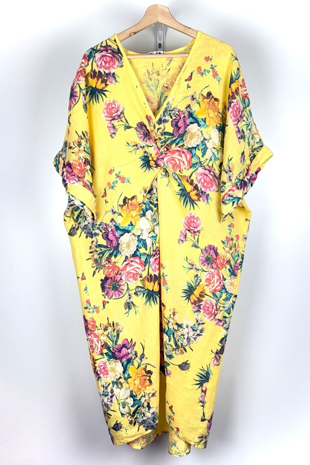 VESTIDO LINO BOREAL BLANCO