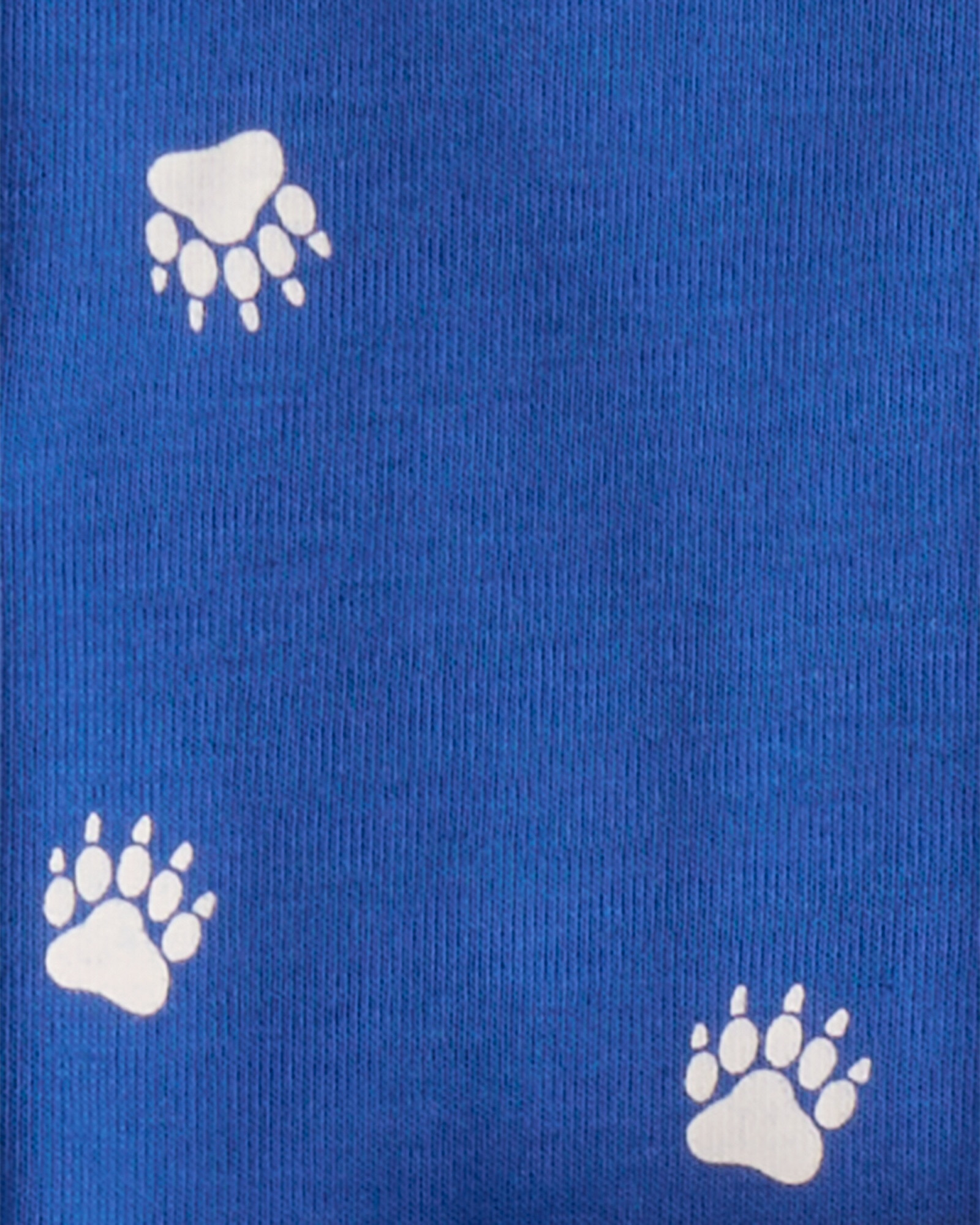 Pijama cuatro piezas de algodón, dos remeras manga larga y dos pantalones Sin color