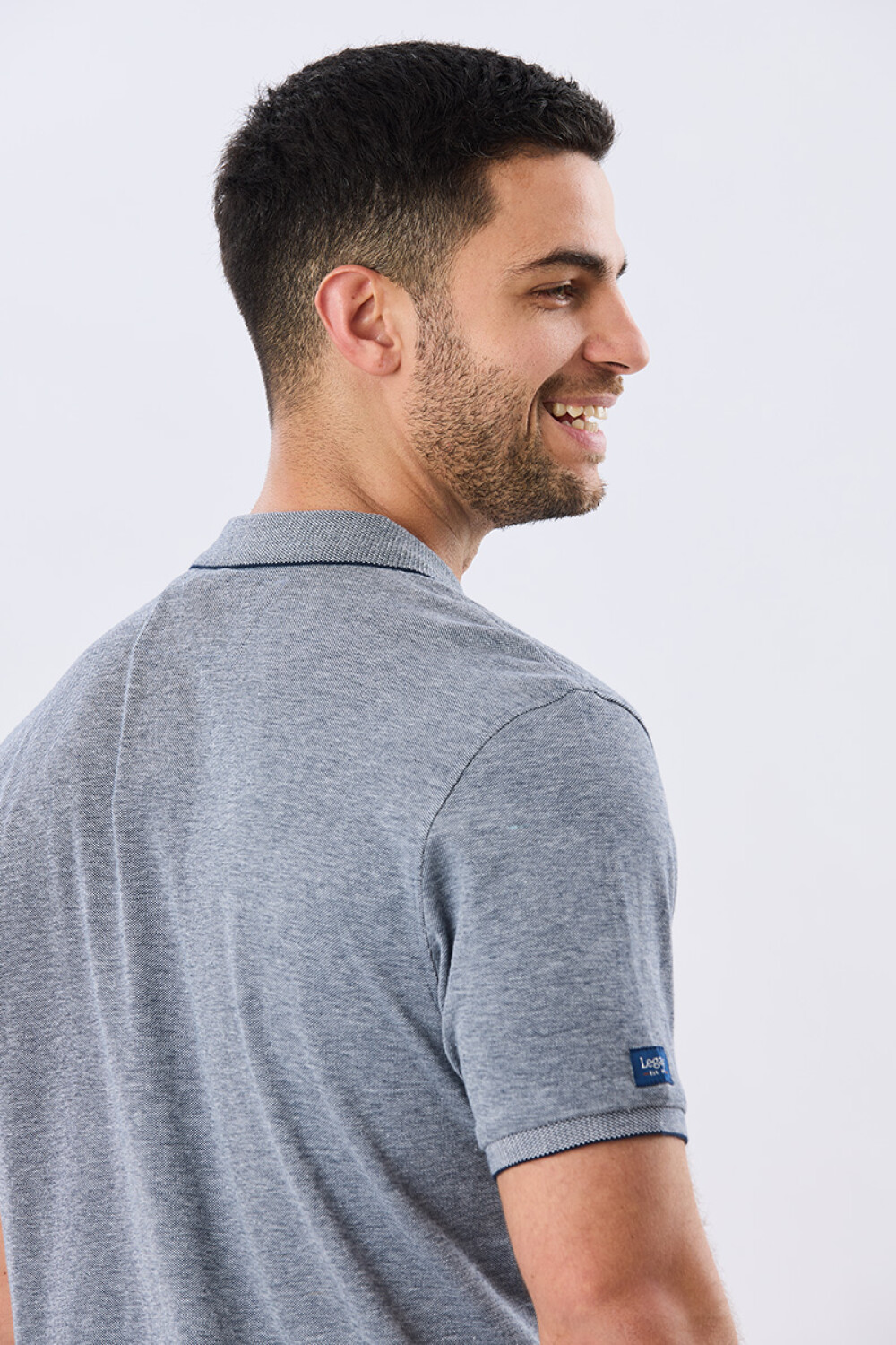REMERA POLO LISA PIQUÉ Oxford