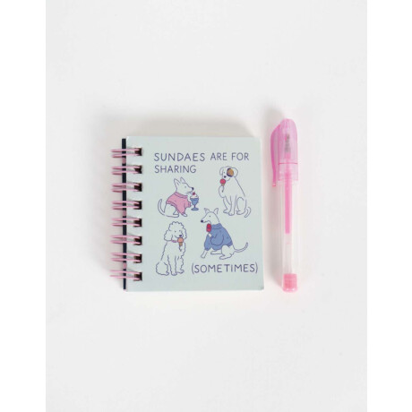 Set De Librería En Mini Mochila Combinacion Multicolor