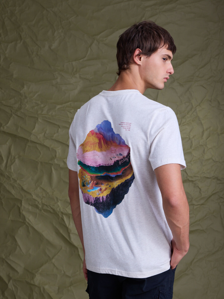 T-SHIRT GEO - NUBE MEL 