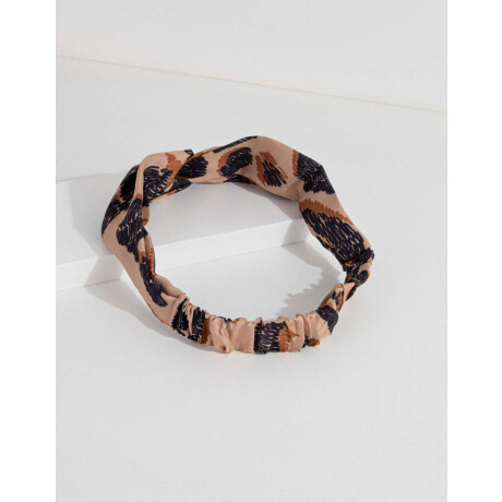 Vincha Textil Estampado Animal Print