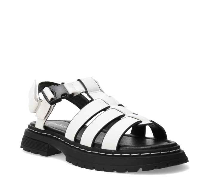 Sandalias de Niña MINI Miss Carol WASILLA franciscana Blanco