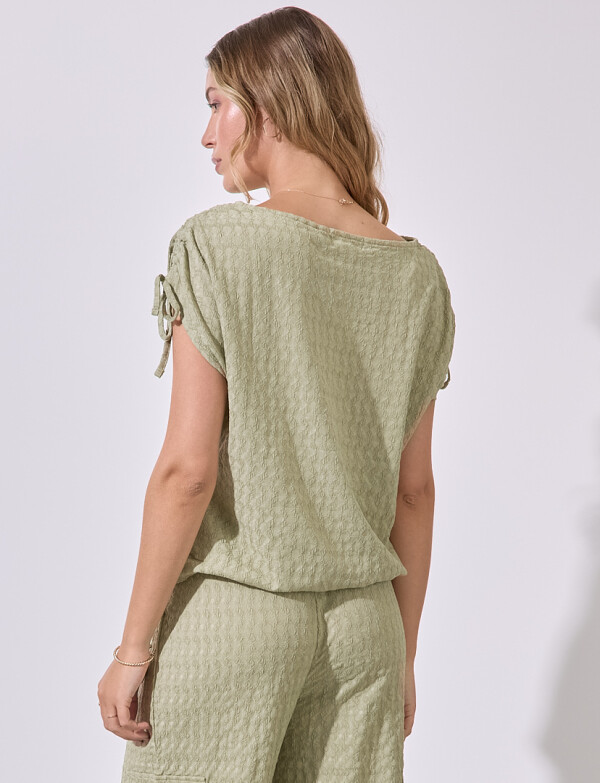 Blusa Texturada VERDE