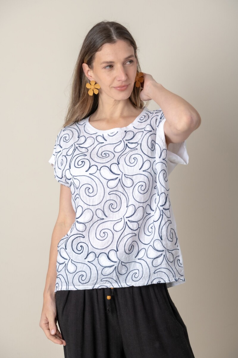 REMERA MEROPE - Blanco 