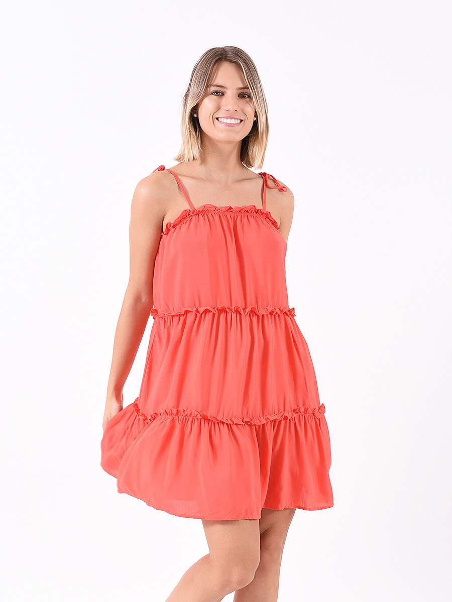 VESTIDO ZALA - NARANJA OSCURO 