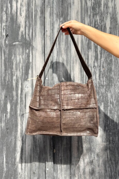 Cartera Boxy Chocolate King