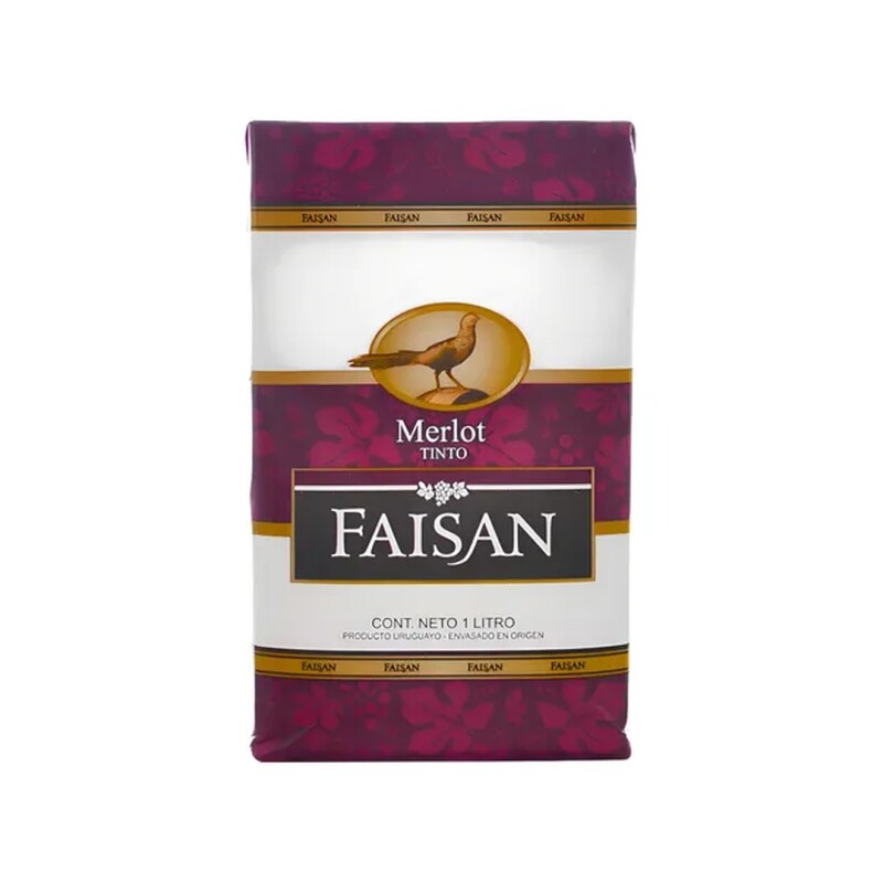 VINO FAISAN MERLOT 1LT Vino Faisan Merlot 1lt