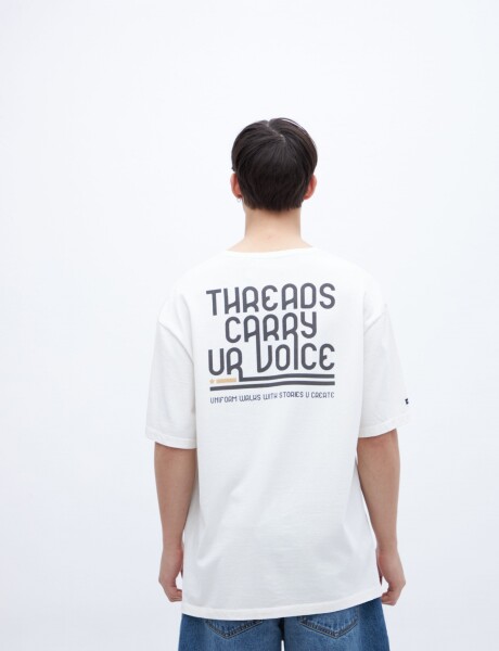 Remera Truman Off white