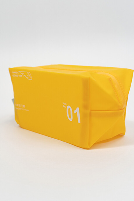 Neceser Impermeable Amarillo