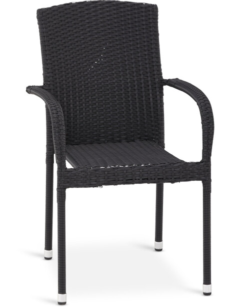 Silla apilable HALDBJERG negro Silla apilable HALDBJERG negro