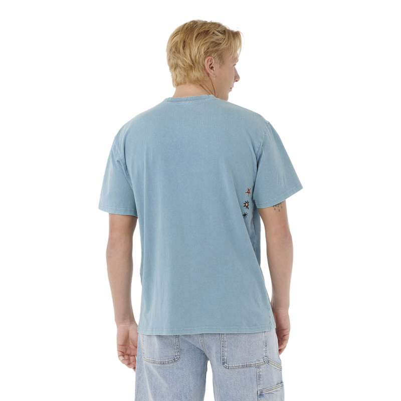Remera Rip Curl Raw Energy Bubble - Celeste Remera Rip Curl Raw Energy Bubble - Celeste
