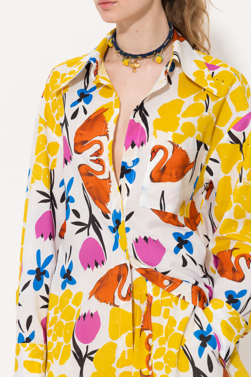 CAMISA SWAN Multicolor
