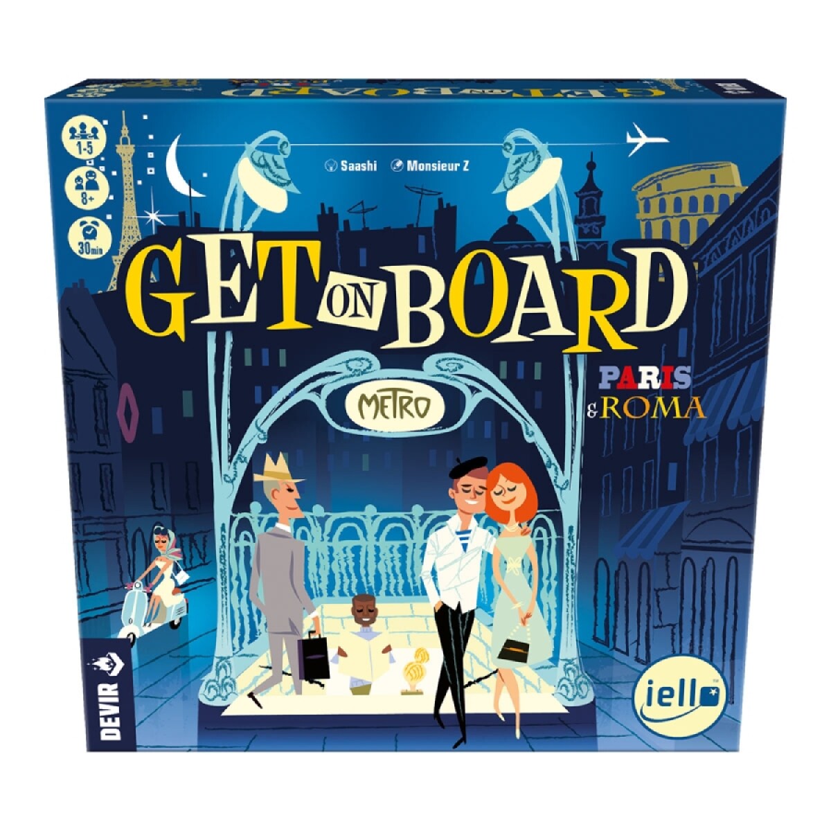 Get on Board Paris & Roma [Español] 