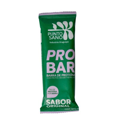 Barra de proteinas sabor original 45g Punto Sano Barra Prot Original Punto Sano