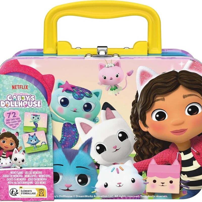 Juego de Memoria - La Casas de Gabby Juego de Memoria - La Casas de Gabby