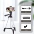 Tripode Profesional Celular 360° Pies De Goma + Estuche Variante Color Plateado