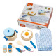 Mi Primer Set De Cocina Celeste De Madera Para Niños Viga Mi Primer Set De Cocina Celeste De Madera Para Niños Viga